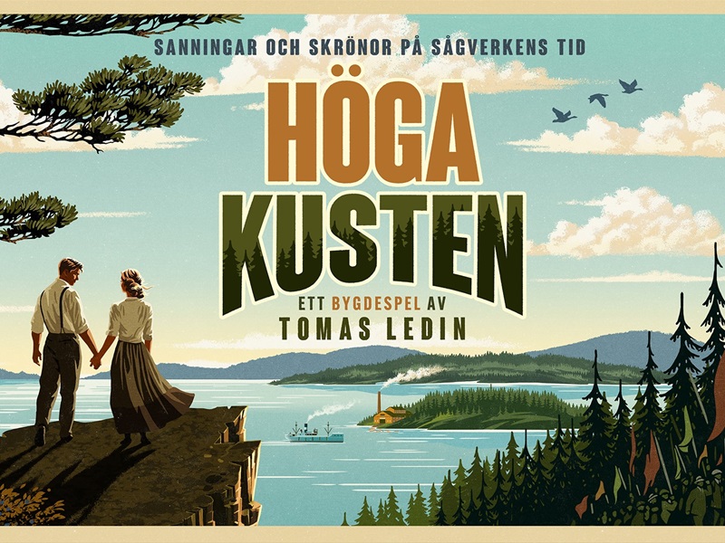 Höga Kusten med Bygdespel av Tomas Ledin